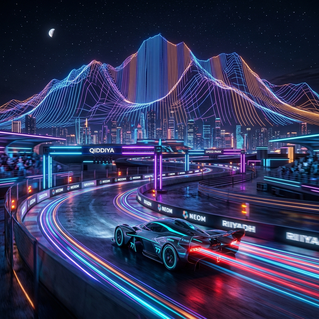 مشروع القدية 3D